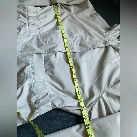 Vintage REVERSIBLE faux fur‎ hooded winter jacket XL cream Free Country - Picture 6 of 9